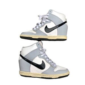 Rare 2013 Nike Dunk Sky High 'Shadow' Wolf Grey Size 7